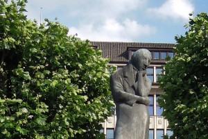 Heinrich Heine-Denkmal, Rathaus Hamburg
