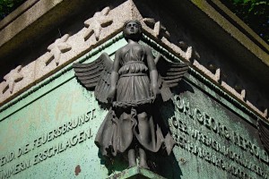 Engel am Denkmal für Johann Georg Repsold