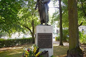 Gesamtansicht des Denkmals für Simón Bolívar
