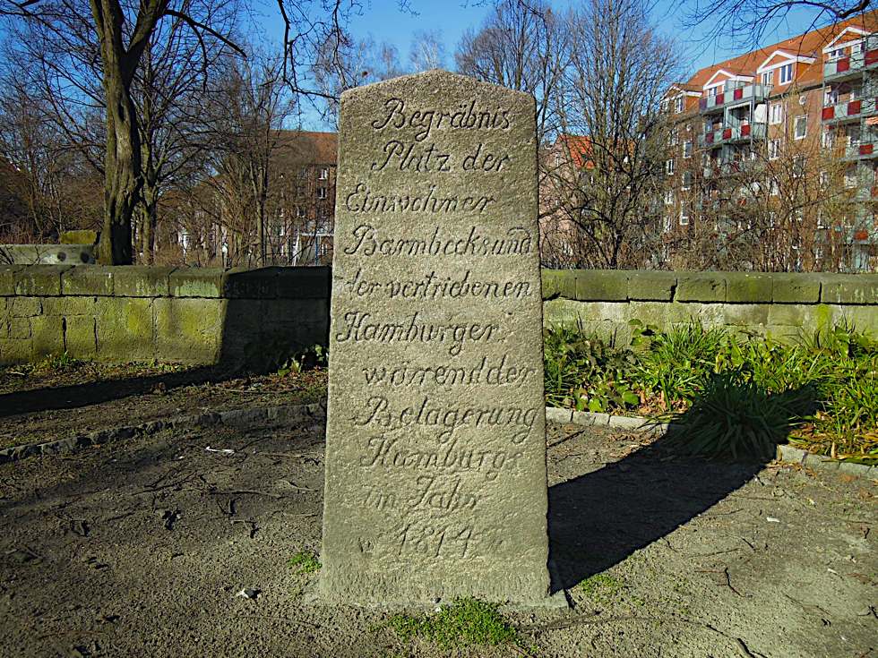 Grabmal, das an die Toten des Winters 1813 gedenkt