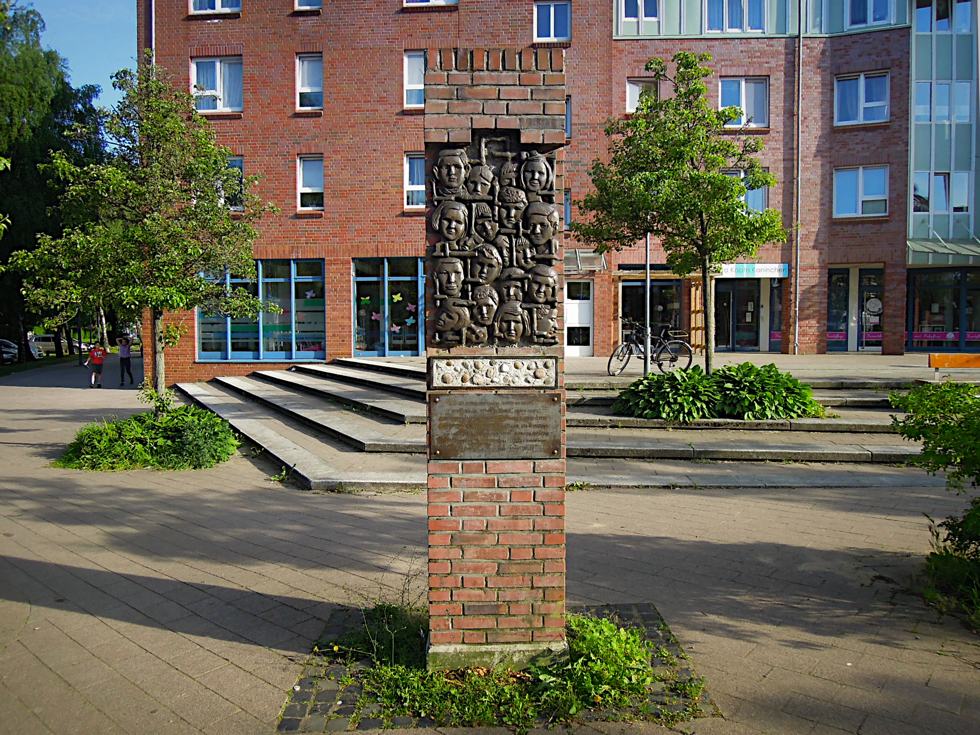 Das Denkmal für die Kinder vom Bullenhuser Damm in Schnelsen-Burgwedel